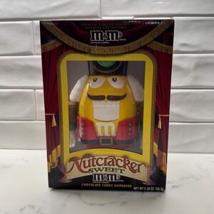 M&M's Nutcracker Sweet Candy Dispenser Limited Edition Holiday Collectible Rare‎